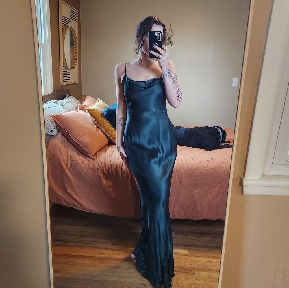 Belmont Satin Dress